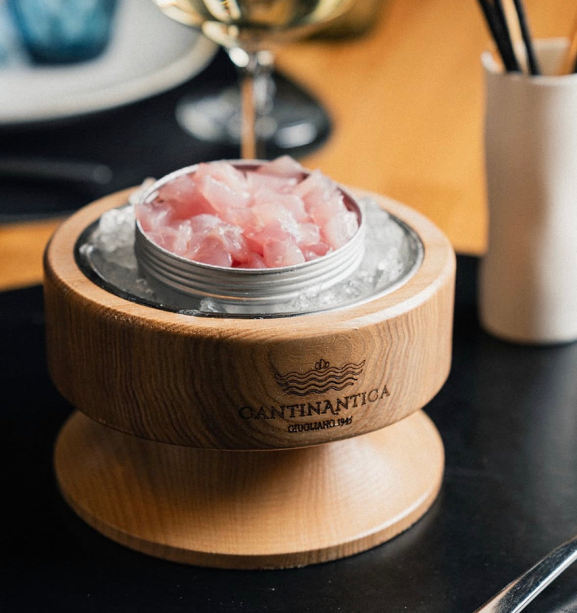 Fresh fish tartare